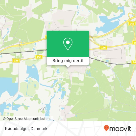 Kødudsalget kort