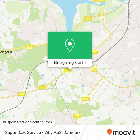 Super Dæk Service - Viby ApS kort
