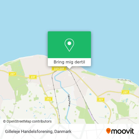 Gilleleje Handelsforening kort