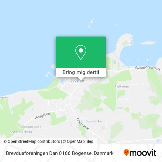 Brevdueforeningen Dan 0166 Bogense kort