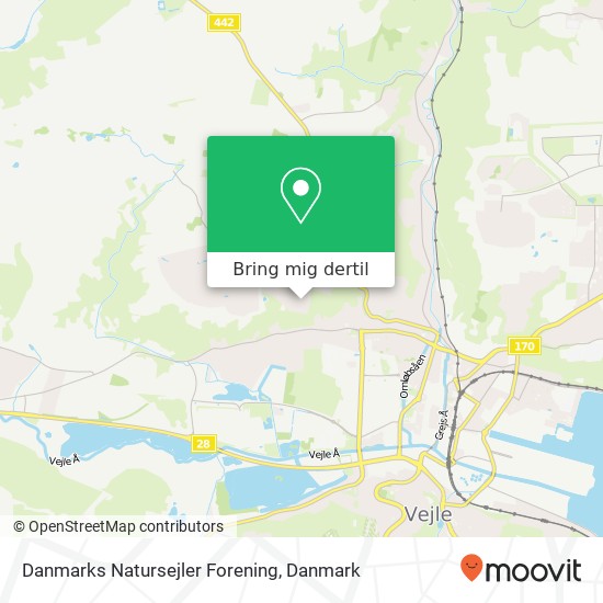 Danmarks Natursejler Forening kort