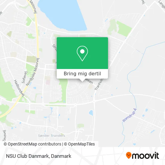 NSU Club Danmark kort