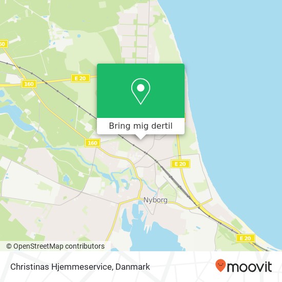 Christinas Hjemmeservice kort