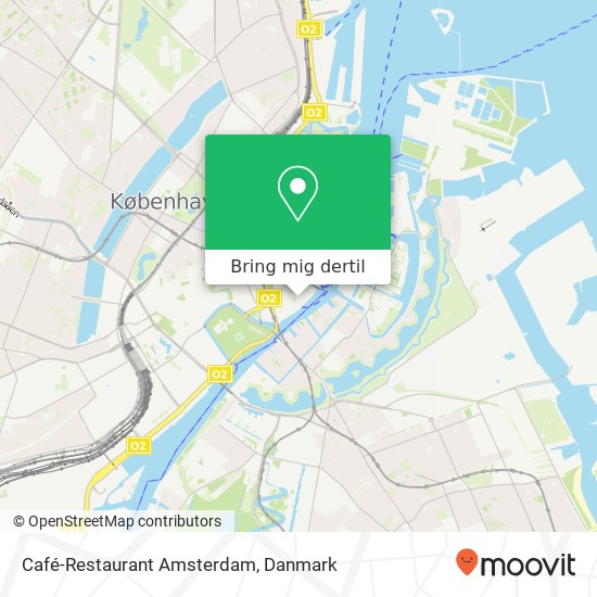 Café-Restaurant Amsterdam kort
