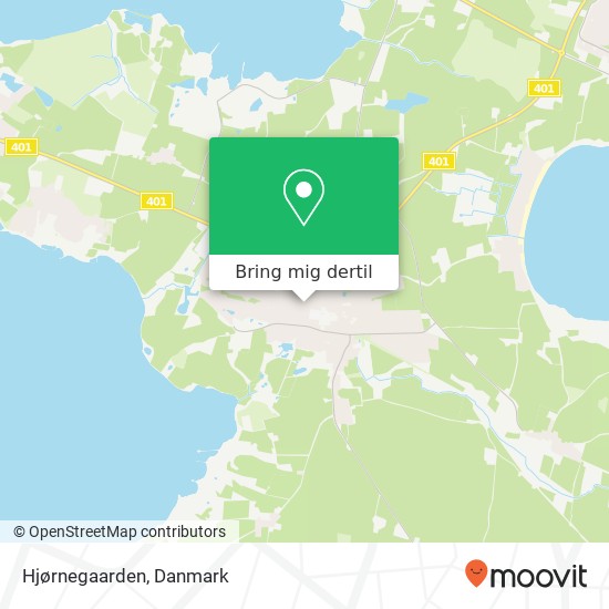 Hjørnegaarden kort