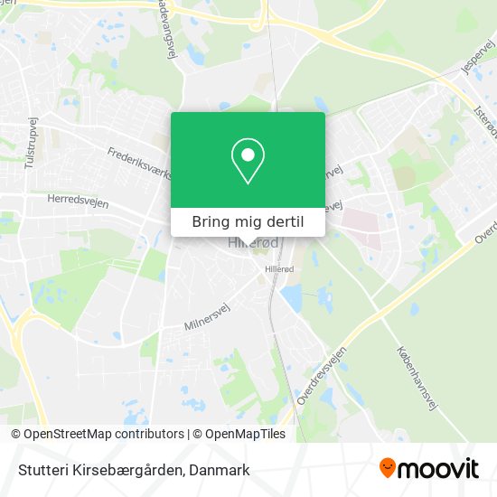 Stutteri Kirsebærgården kort