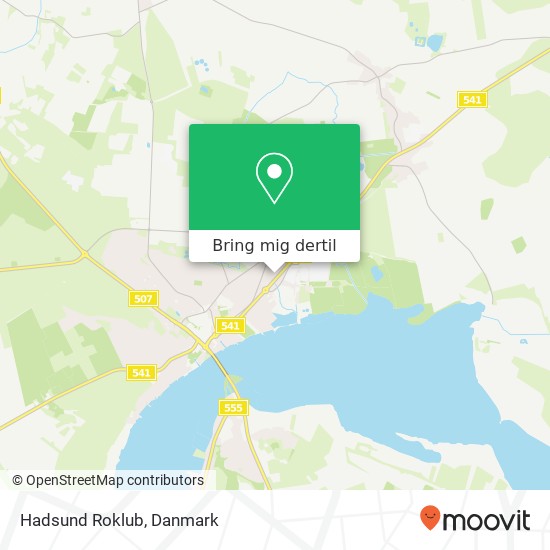 Hadsund Roklub kort