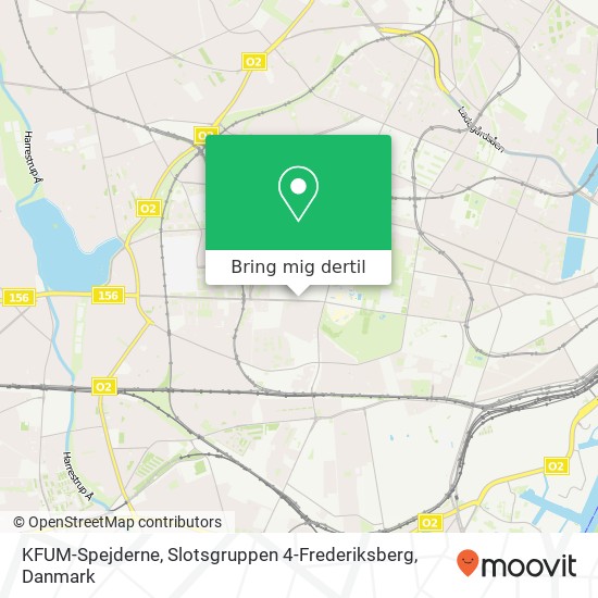 KFUM-Spejderne, Slotsgruppen 4-Frederiksberg kort
