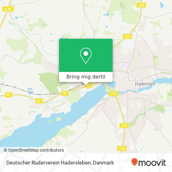 Deutscher Ruderverein Hadersleben kort