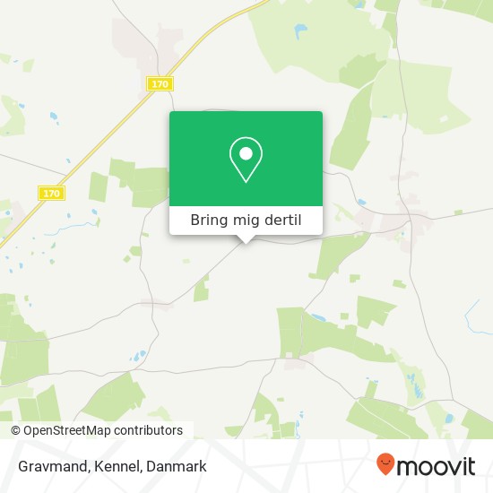 Gravmand, Kennel kort