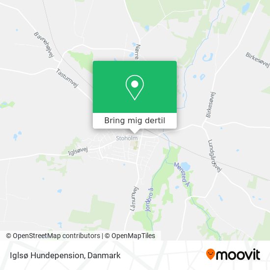 Iglsø Hundepension kort