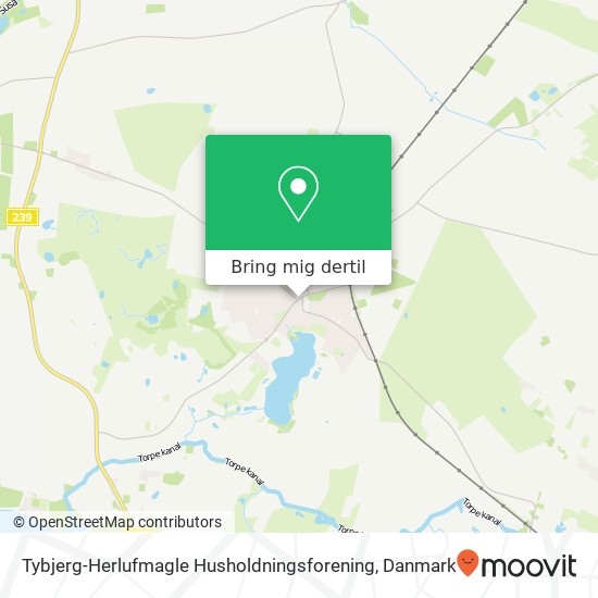 Tybjerg-Herlufmagle Husholdningsforening kort