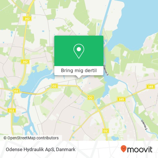 Odense Hydraulik ApS kort
