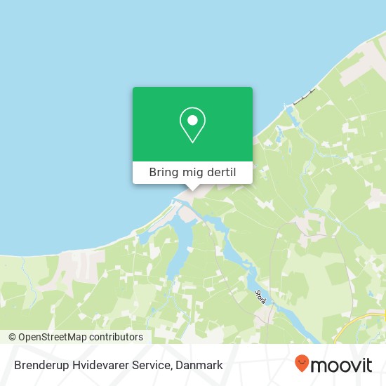 Brenderup Hvidevarer Service kort