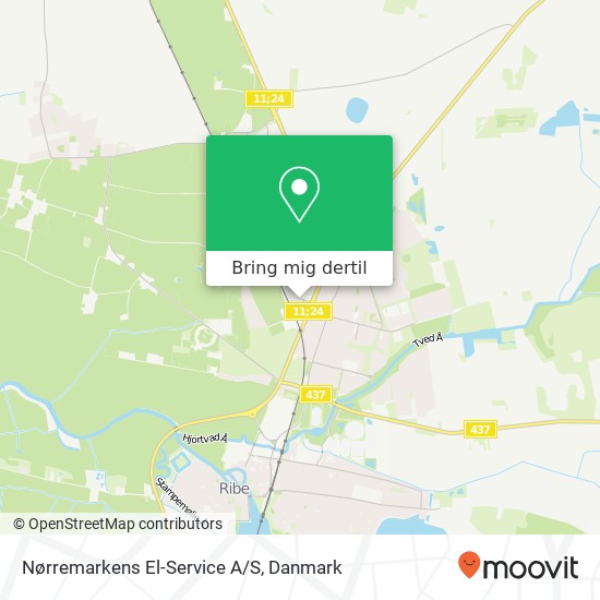 Nørremarkens El-Service A/S kort