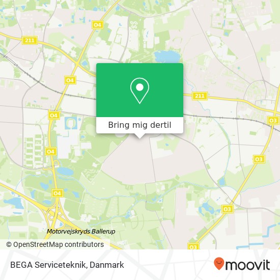 BEGA Serviceteknik kort