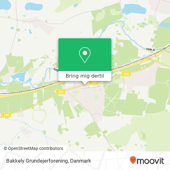 Bakkely Grundejerforening kort