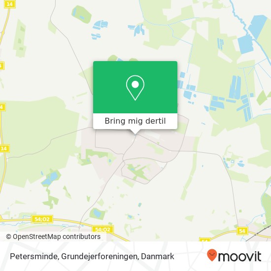 Petersminde, Grundejerforeningen kort