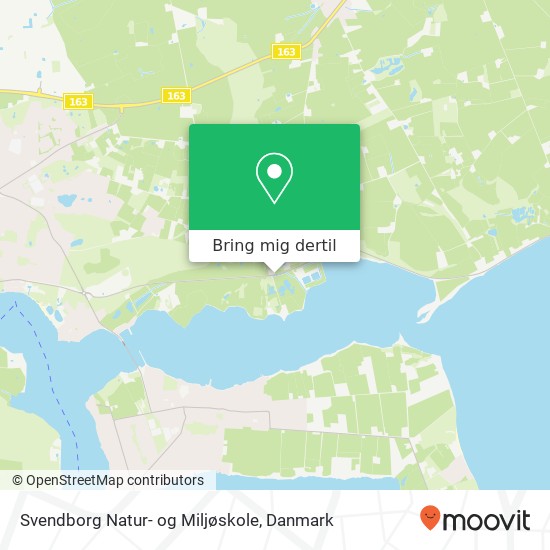 Svendborg Natur- og Miljøskole kort
