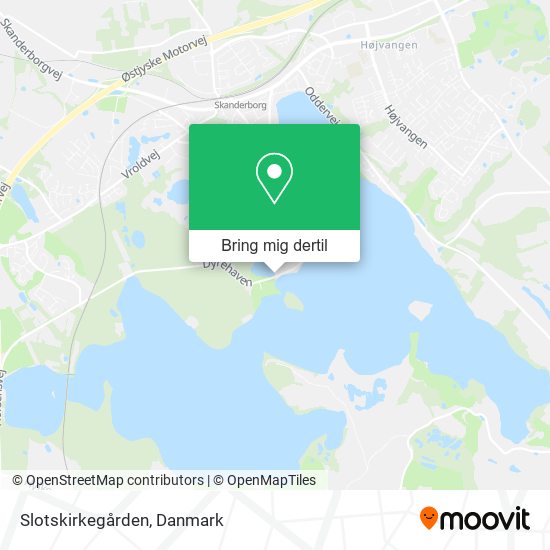 Slotskirkegården kort