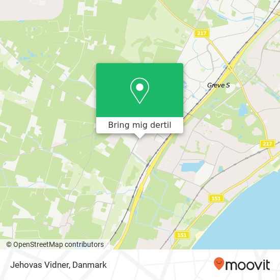 Jehovas Vidner kort