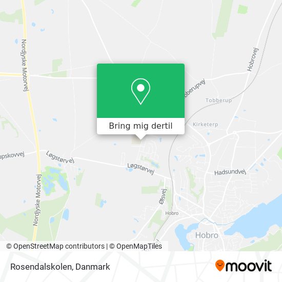 Rosendalskolen kort