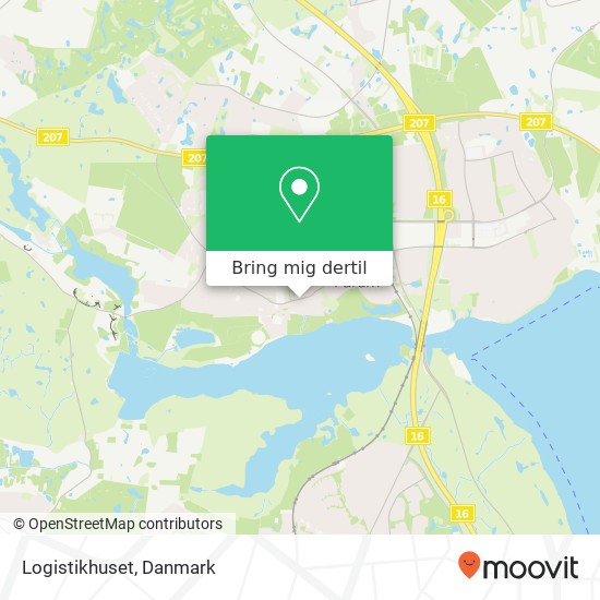 Logistikhuset kort