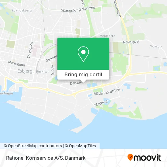 Rationel Kornservice A/S kort