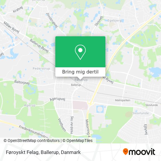 Føroyskt Felag, Ballerup kort