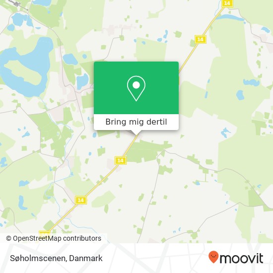 Søholmscenen kort