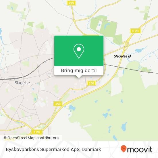 Byskovparkens Supermarked ApS kort