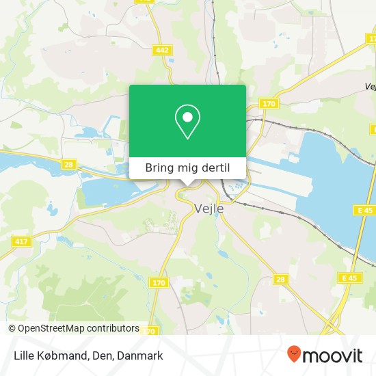 Lille Købmand, Den kort