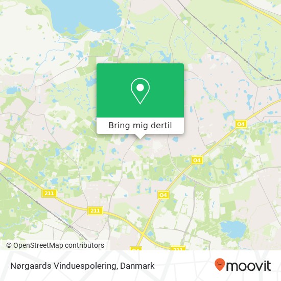 Nørgaards Vinduespolering kort