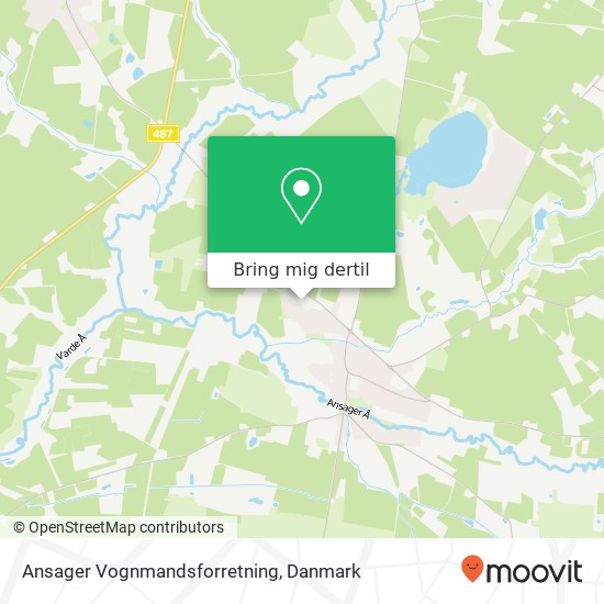 Ansager Vognmandsforretning kort