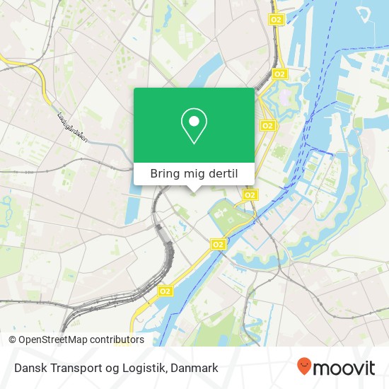 Dansk Transport og Logistik kort