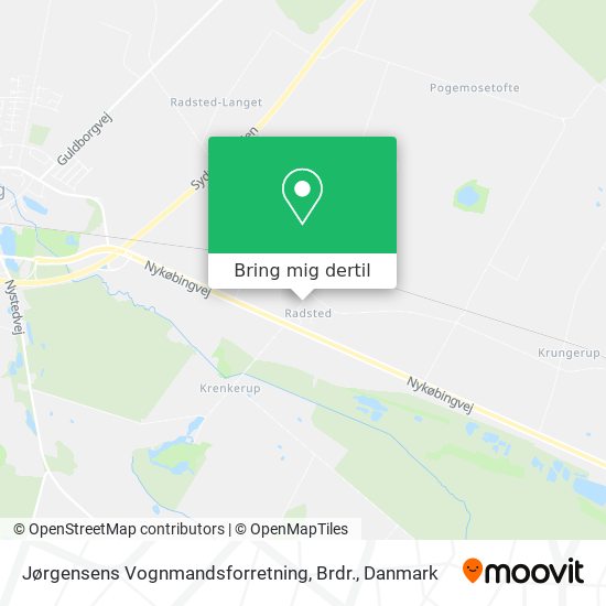 Jørgensens Vognmandsforretning, Brdr. kort