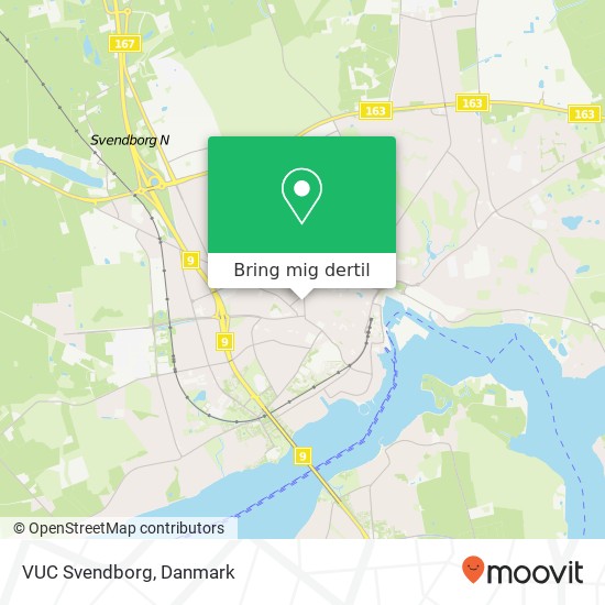 VUC Svendborg kort