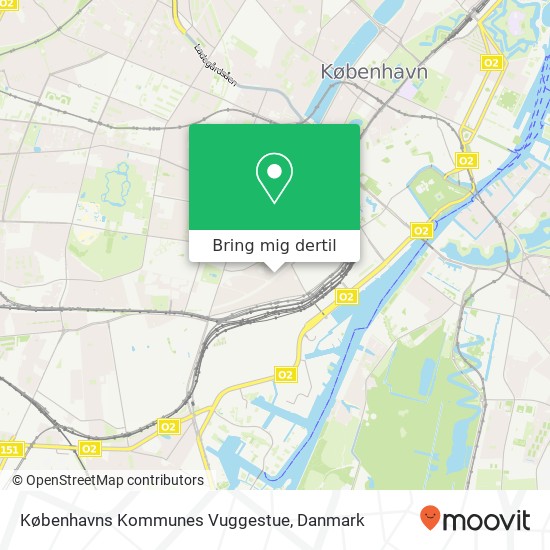 Københavns Kommunes Vuggestue kort