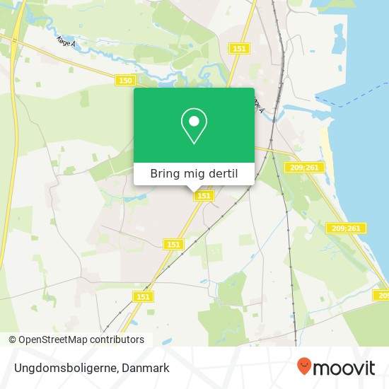 Ungdomsboligerne kort