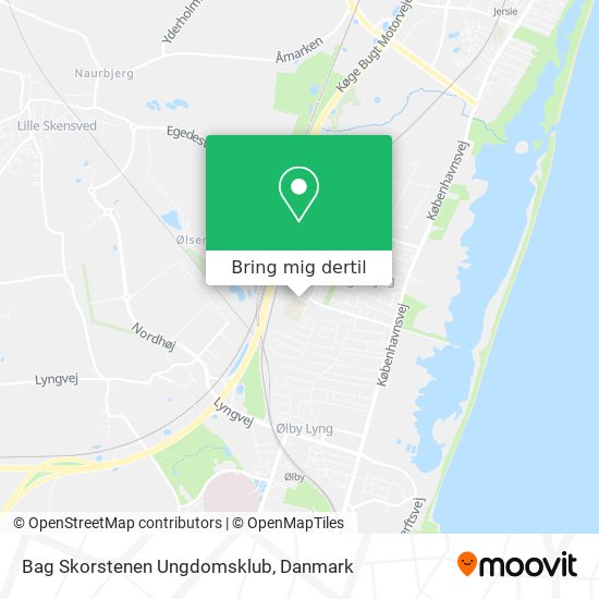 Bag Skorstenen Ungdomsklub kort
