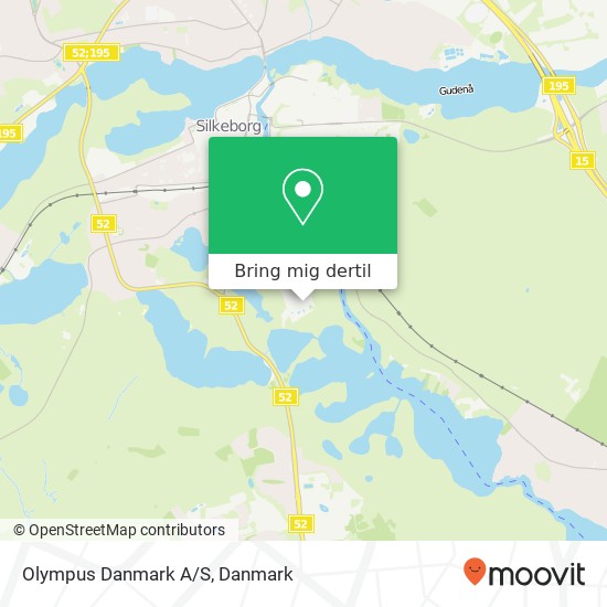 Olympus Danmark A/S kort