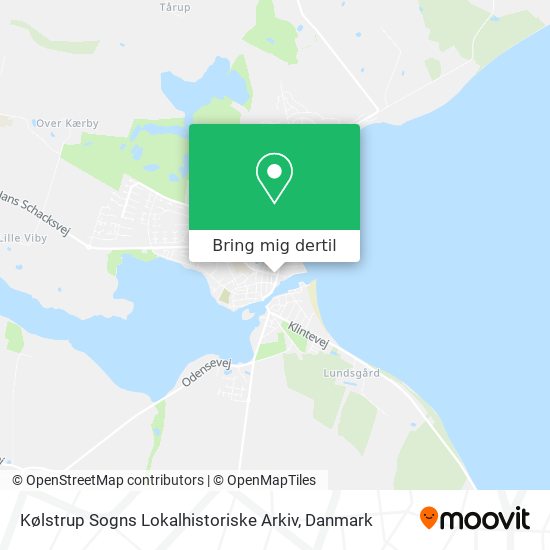 Kølstrup Sogns Lokalhistoriske Arkiv kort