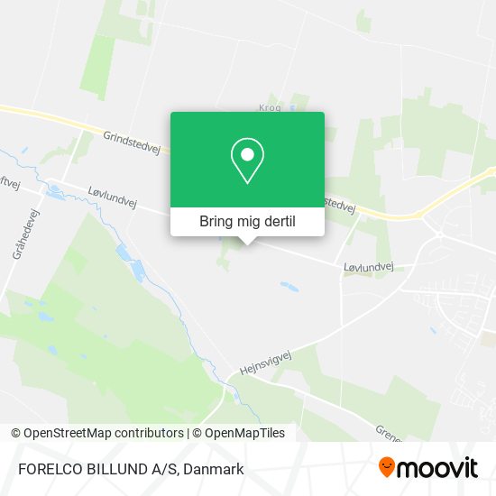 FORELCO BILLUND A/S kort