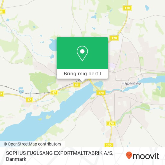 SOPHUS FUGLSANG EXPORTMALTFABRIK A / S kort