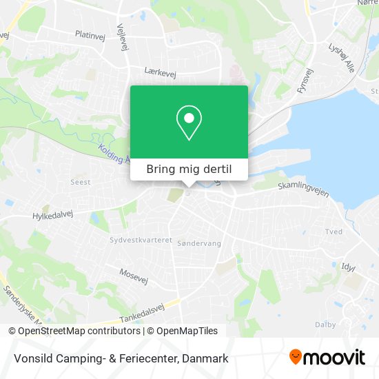 Vonsild Camping- & Feriecenter kort