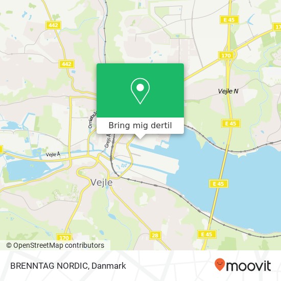 BRENNTAG NORDIC kort