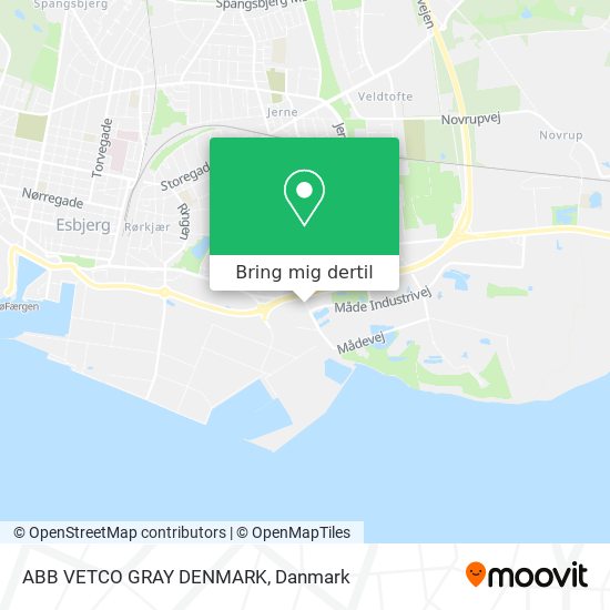 ABB VETCO GRAY DENMARK kort