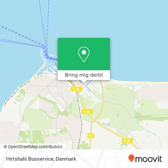 Hirtshals Busservice kort