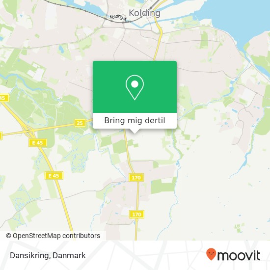 Dansikring kort