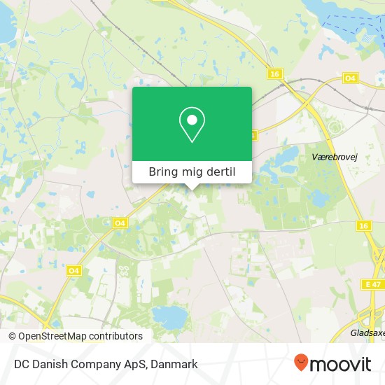 DC Danish Company ApS kort